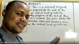 PM: Budgeting and Budgetary Control Part 4 (Flexed Budget)