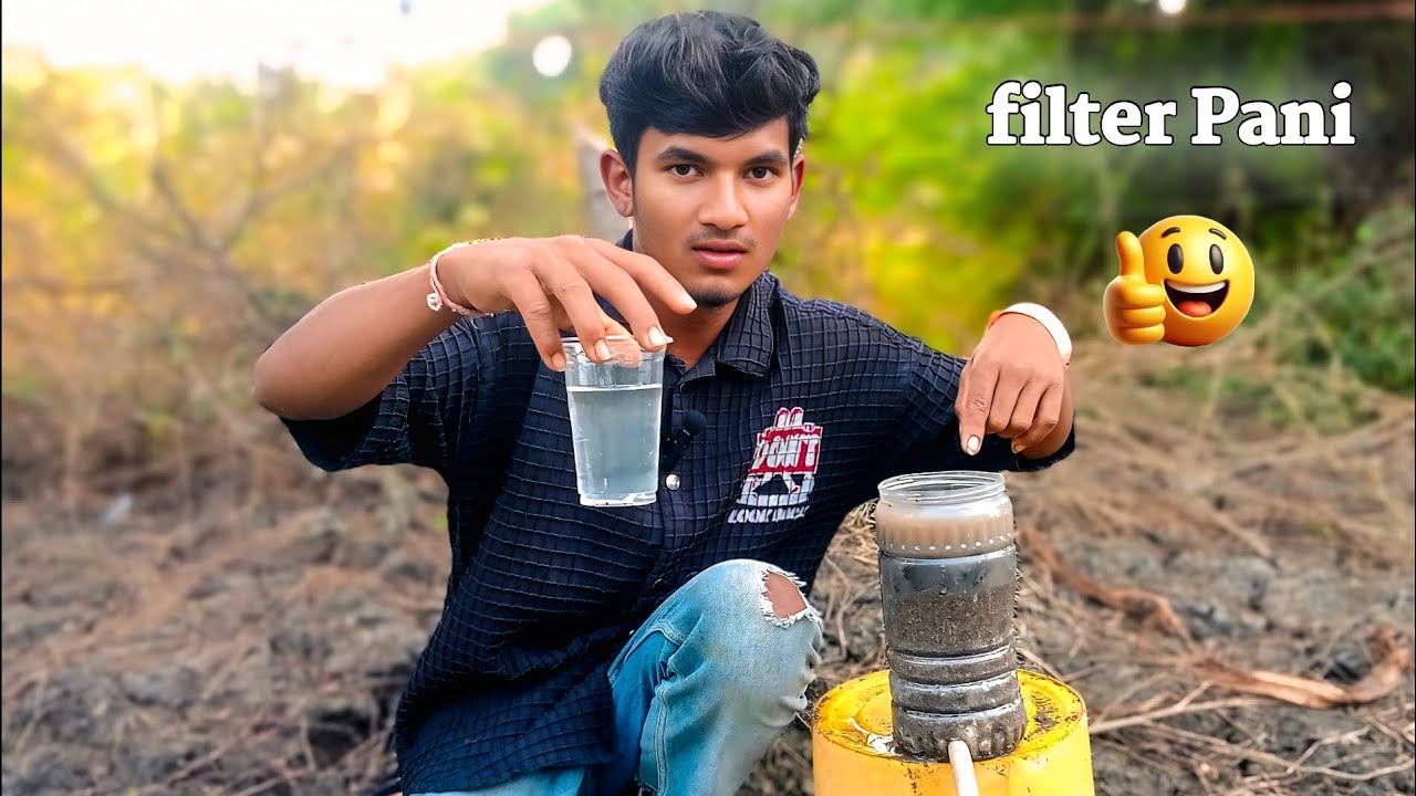 Ganda Pani saaf karne ka project  Filter Video 