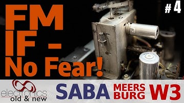Tackling the FM IF Alignment! SABA Meersburg W3 Restoration – pt.4 #pcbway#