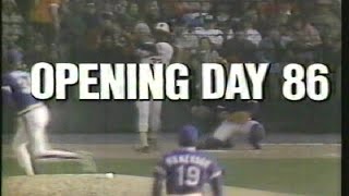 1986 Baltimore Orioles Opening Day vs. Cleveland Indians