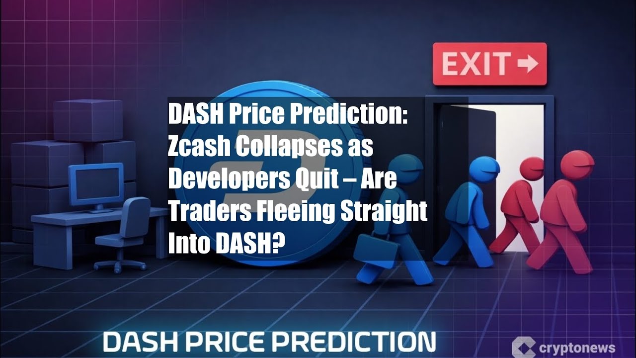 DASH Price Prediction: Zcash Collapses as Developers Quit – Are - YouTube