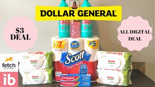 Dollar General Haul | $3off$15 Deal | Ibotta & Fetch MoneyMaker Included | Everything LESS than $3!!
