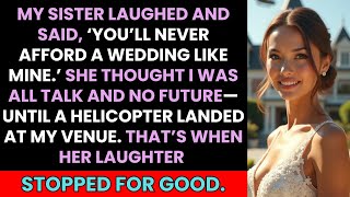 Details My Sister Mocked My Wedding Budget—Until a Helicopter Landed at My Venue Update