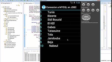 Connexion a MySQL en JDBC (Android )