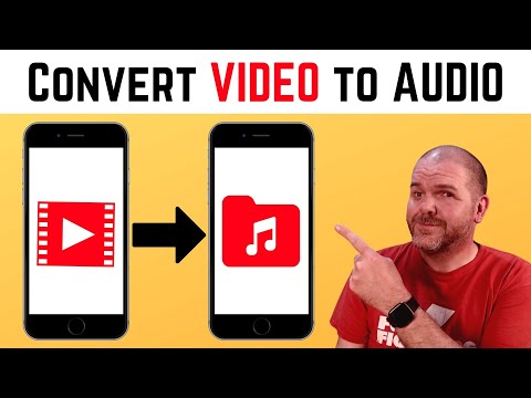 how to convert a youtube video into an audio file