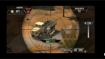 Sniper X Featuring Jason Statham (by Glu Games Inc.) - Android - HD Gameplay