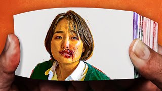 All Of Us Are Dead Flip Book | Min-ji Becomes a Zombie