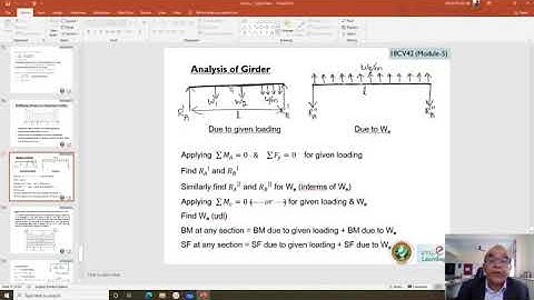 10  Analysis of Determinate Structures Module  5 Lecture  9