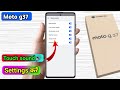 moto g37 touch sound settings,moto g37 touch setting, moto g37 vibration problem