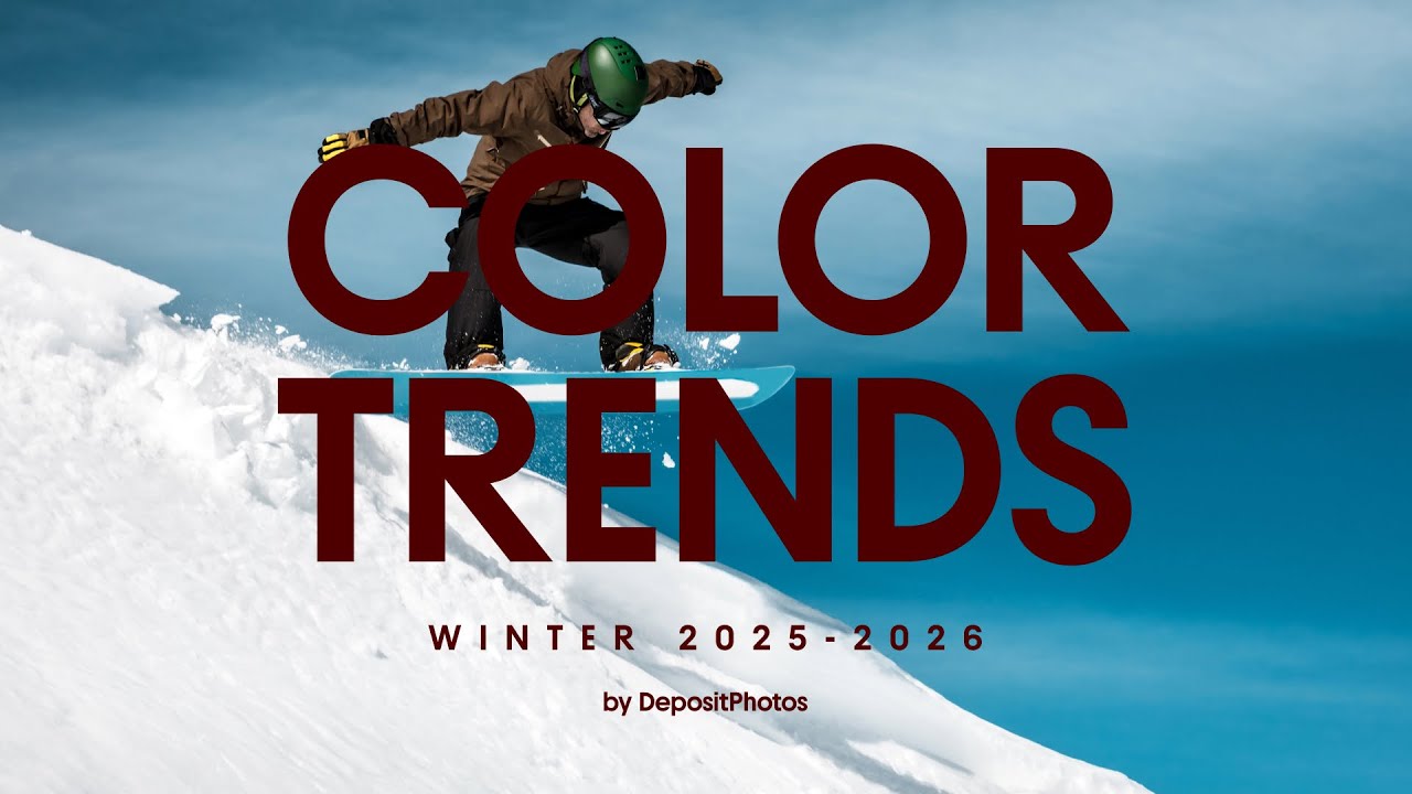 Deep Azure, Wild Cherry, Olive Green, and Greige / Winter Color