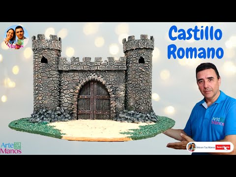?Cómo Hacer un CASTILLO para BELENES con Material Reciclado??