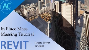 Aspire Tower in Qatar | Massing in Revit | Revit Tutorial Tips and Tricks