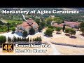 Monastery of agios gerasimos kefalonia cephalonia in 4k  everything 