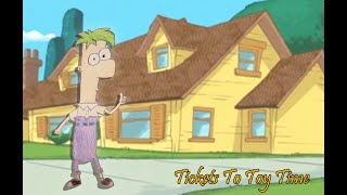 4K Drawing Ferb From Disney's Phineas And Ferb Timelapse Tickets To Toy Time