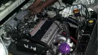 Ep71 Starlet 4age turbo first start up