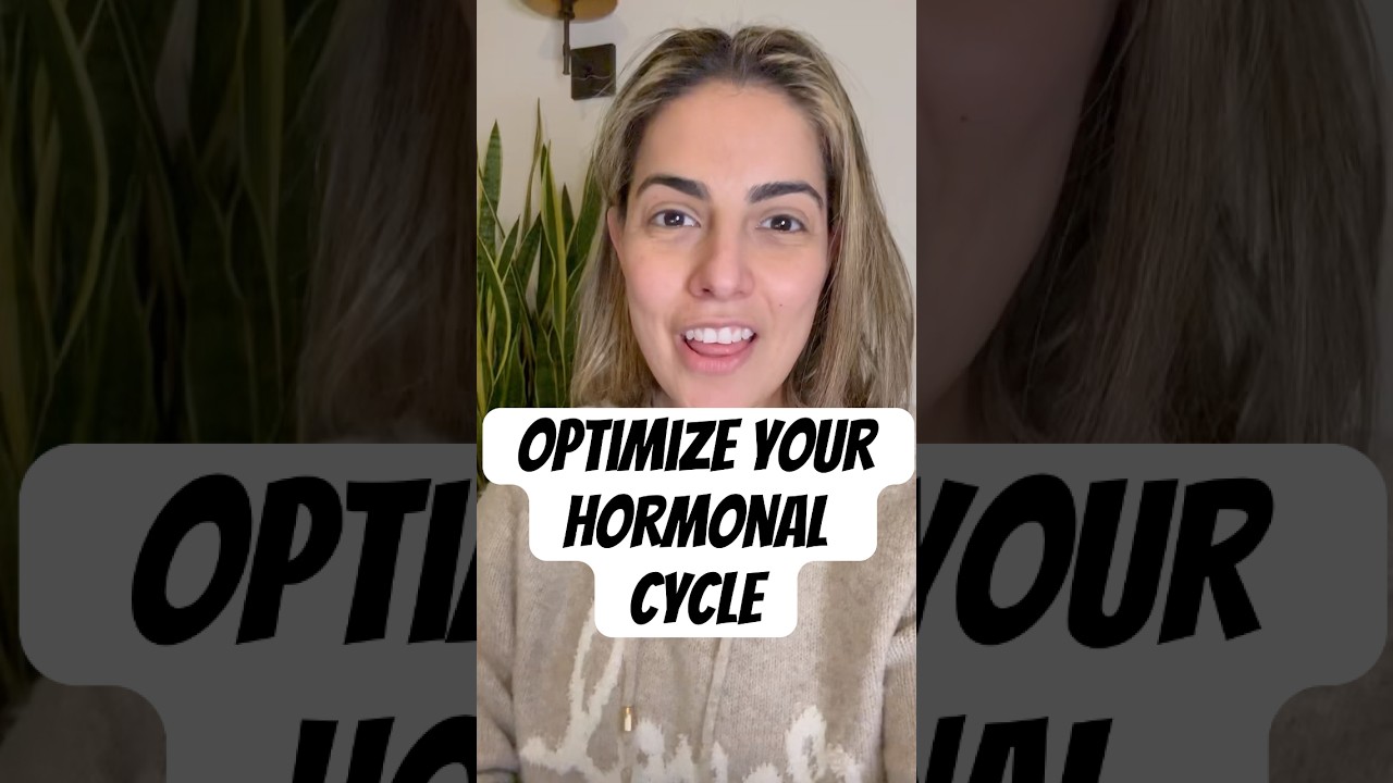Use your naturally fluctuating hormones in your favor. 