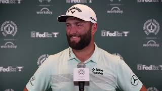 Jon Rahm Friday Flash Interview 2023 The Memorial Tournament presented by Workday