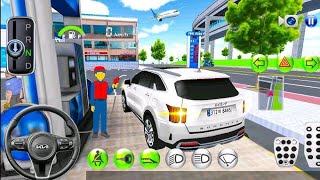 New KIA SUV Parker on Fuel ⛽ Station _3D Driving Class_Ultra Graphics For Mobile Game screenshot 2