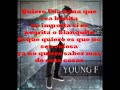 La Celosa Young F Lyrics - Letra