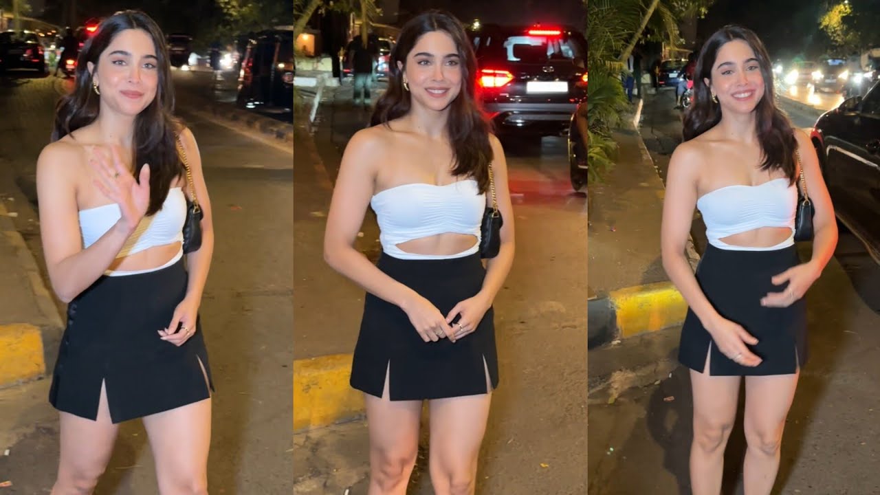 Sharvari Wagh Spotted At Bandra