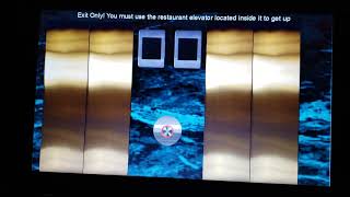 Animated: Otis Series 2 Elevators @ Crowne Plaza Hotel + Restaurant Elevator