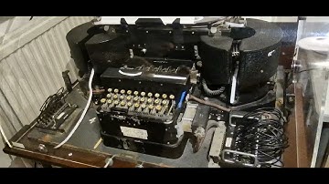 BLETCHLEY PARK @ 15.11.2025 - TYPE X MK22 BRITISH CIPHER MACHINE