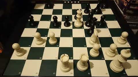 Arena FIDE Master VS Excalibur Grandmaster Auto Sensory Chess Computer Level 06 Game 18.11.19