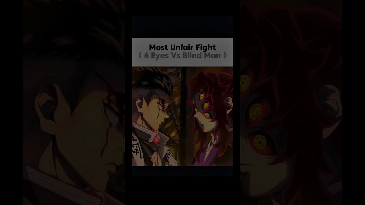 Most Unfair Fight 6 Eyes Vs Blind Man ,☠️💀💨 