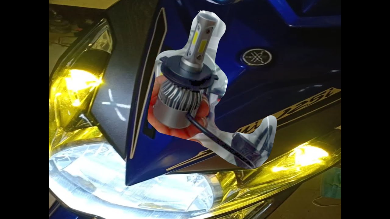 How to install h4 headlight sa motor..Ilaw ng SASAKYAN, KINABIT SA