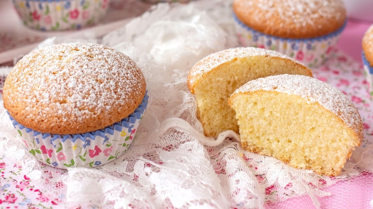 MUFFIN SOFFICI - Ricetta Facile senza glutine - Polvere di Riso