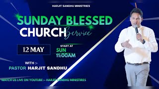***SUNDAY CHURCH SERVICE IN FARIDKOT WITH PASTOR HARJIT SANDHU {12-05-2024} ***