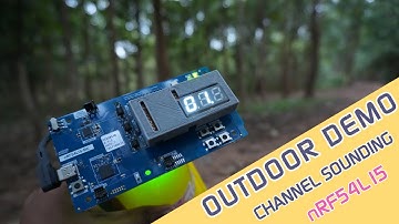 Bluetooth LE Channel Sounding - Outdoor Demo with Nordic nRF54L15