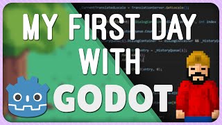 My 1st day of Game Dev with the Godot Engine — but I learned a lot!