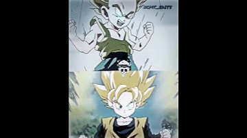 Trunks x Goten Super Saiyan for the first time ☠💀 #goten #trunks #dbz #ssj #skulledit