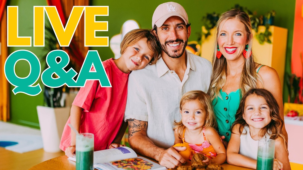 200K Celebration LIVE! Plant-Based Living, Fitness & Family Q&A