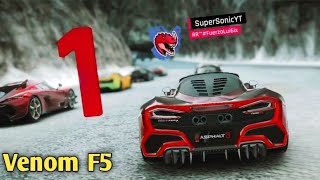 Asphalt 9 This Track Is The Best In Greenland For Top Speed Cars