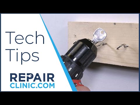 Use a Key to Drill Hooks - Tech Tips from Repair Clinic