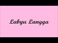 Labyu Langga - Jerika Teodorico (Lyrics)