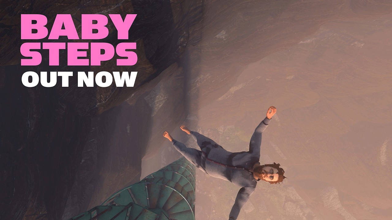 Baby Steps is out now! Put one foot in front of the other  on PS5 and PC.