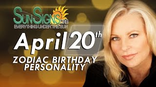April 20th Zodiac Horoscope Birthday Personality - Aries - Part 2