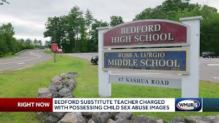 Former Bedford substitute teacher charged with possession of child sex abuse images