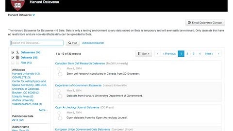 Dataverse 4.0 Progression
