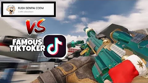 1V1 WITH FAMOUS TIKTOKER SNIPER ONLY IN CALL OF DUTY MOBILE✨