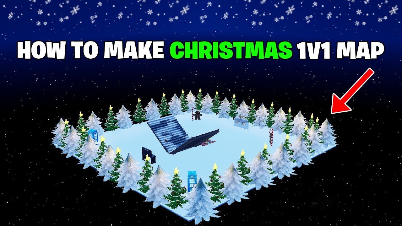 How To Make A Christmas 1v1 Map In Fortnite Creative! | 2026