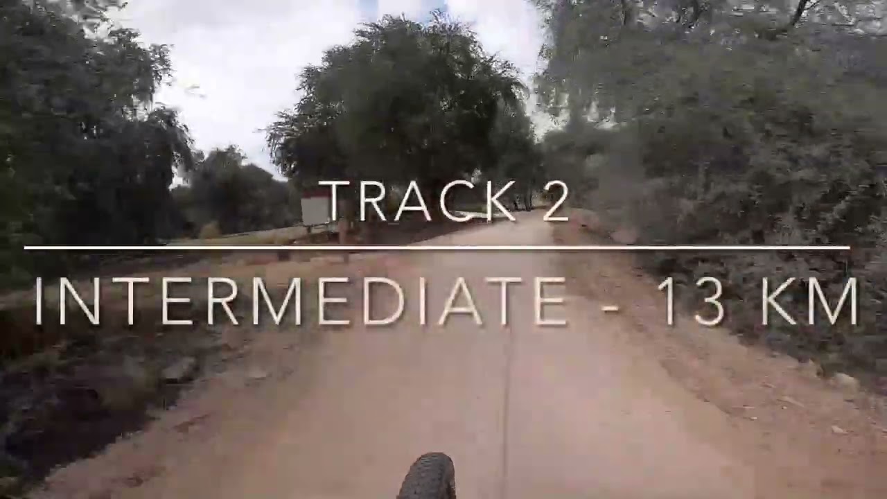 MTB Trail - Mushrif Park  - Green and Blue Tracks (High Def 1080)(CC)