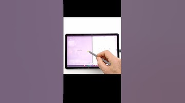 Samsung Galaxy Tab S9  S9 FE  Split screen Multitask