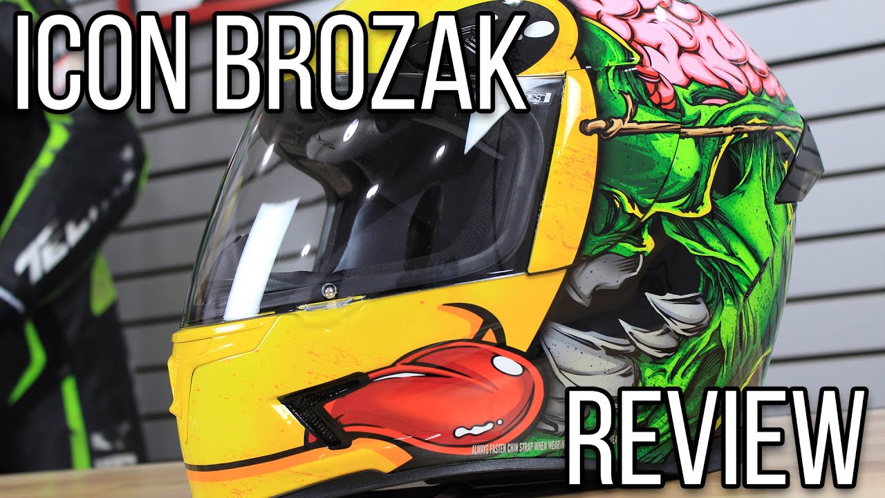 Icon Airframe Pro Brozak Helmet Graphic Review from