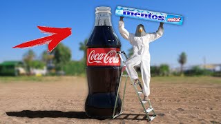 Giant Coca-Cola Vs Mentos | Best Coke Experiments And Tests