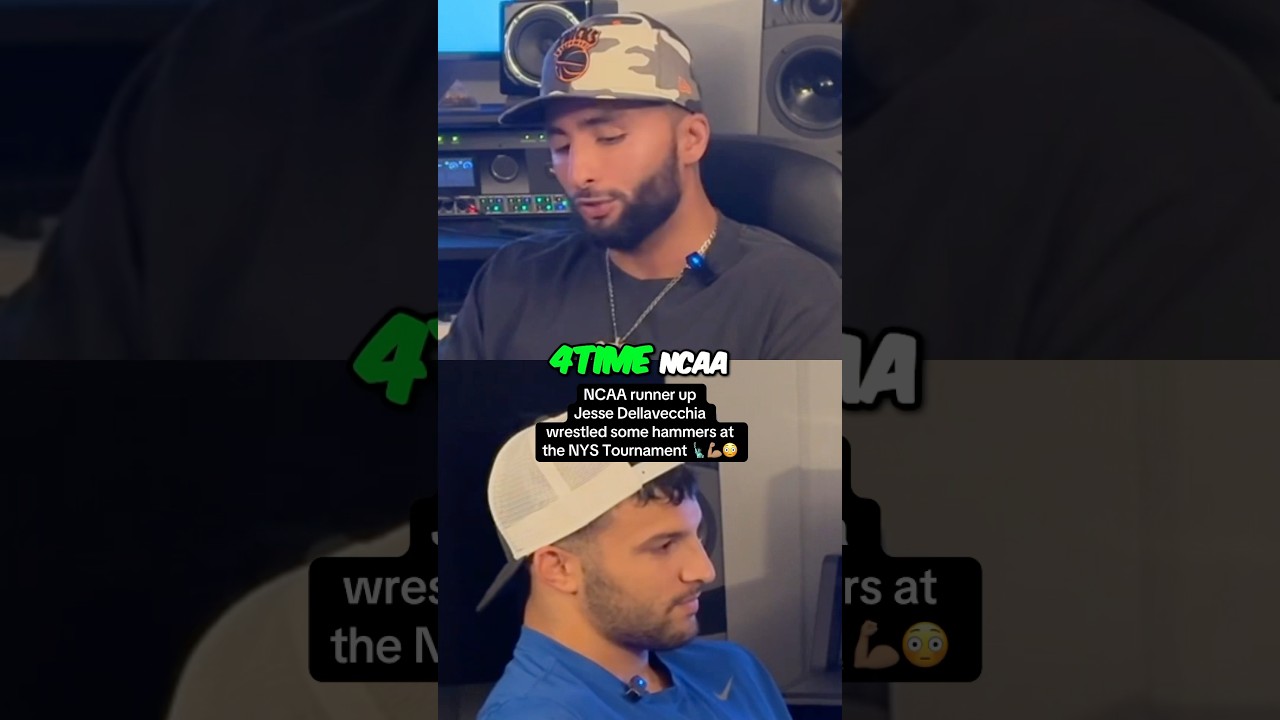 NCAA runner up wrestled some LEGENDS at the NYS tournament 🤼🗽 