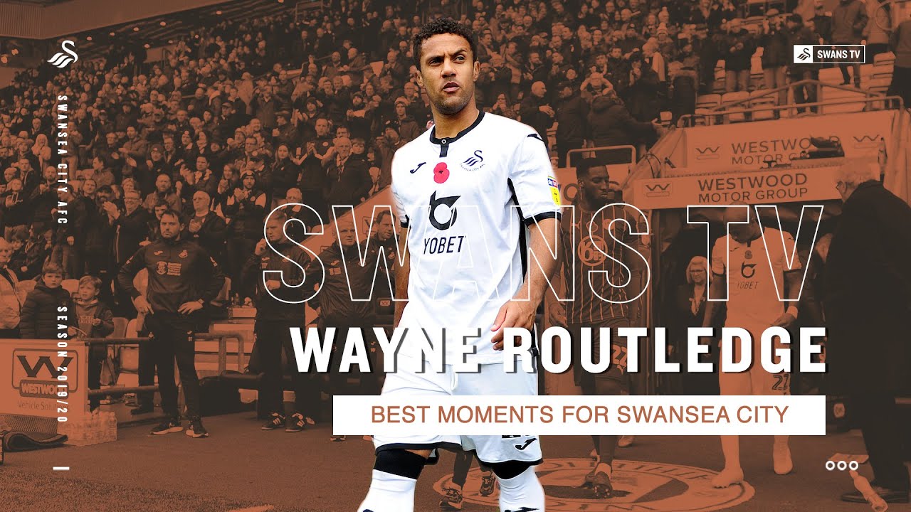 Wayne Routleg Wayne Routledge | Swansea City Best Bits - YouTube